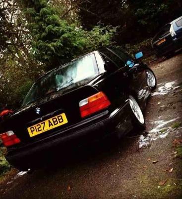 My Old bmw - dropped 100mm all round